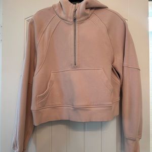 Scuba Overzsized Half-Zip Hoodie